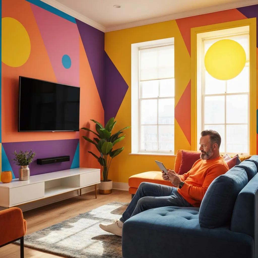 Person using PayPal for secure online payments in a cozy home office setting